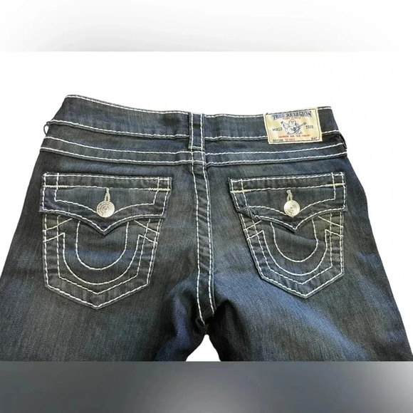True Religion Skinny Natural Big T Jeans  Size 27 - Picture 7 of 11
